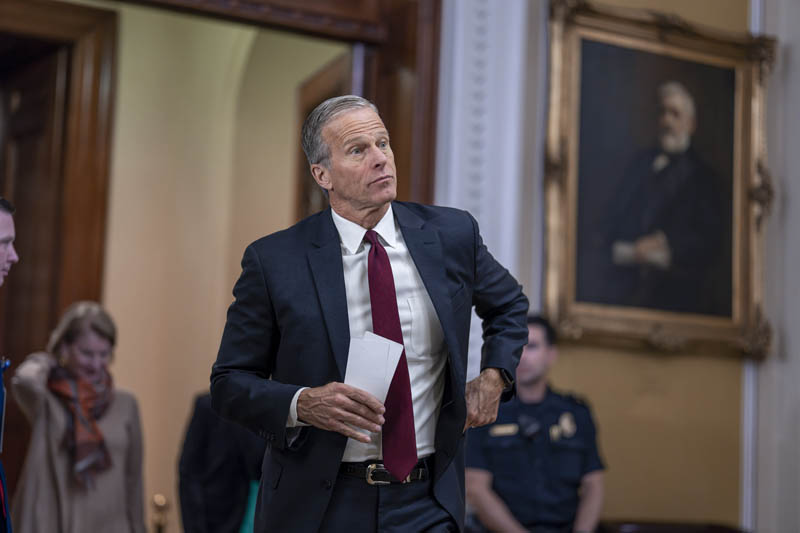New Majority Leader Thune kicks off Senate session with pledge to ...